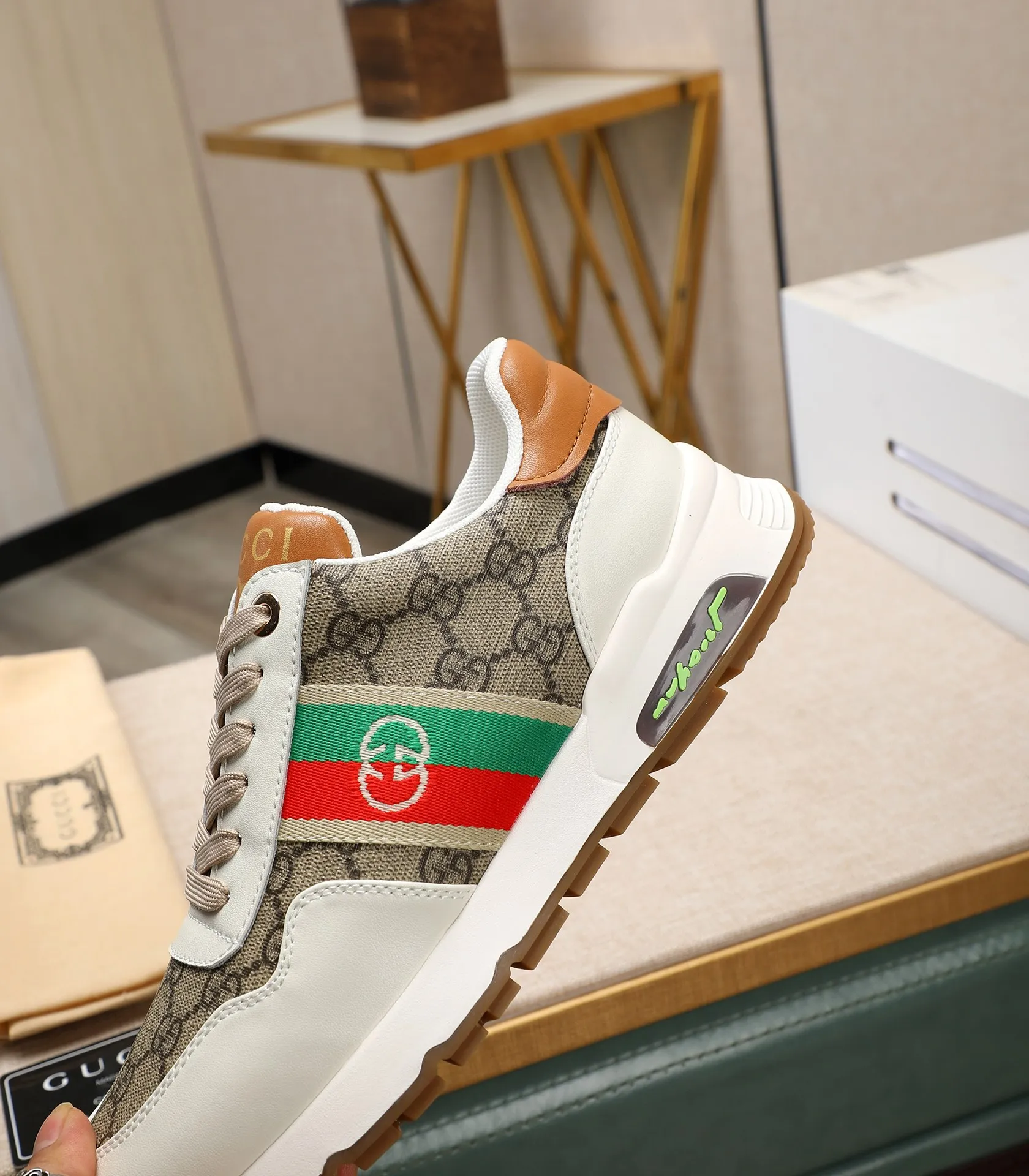 Men's men's shoes💰460 GUCCI🔍🔍2023 latest model On sale at the same time at the counter, original calfskin imported from Italy, genuine leather lining, (high-end, luxury, and class) exquisite workmanship, soles: original soles specially provided by the original factory, ⚠Exclusive double-layer movable molded soles are super comfortable⚠, real photos🎬The real ones are better🔍🔍"High quality·Follow the order" code number 38-44